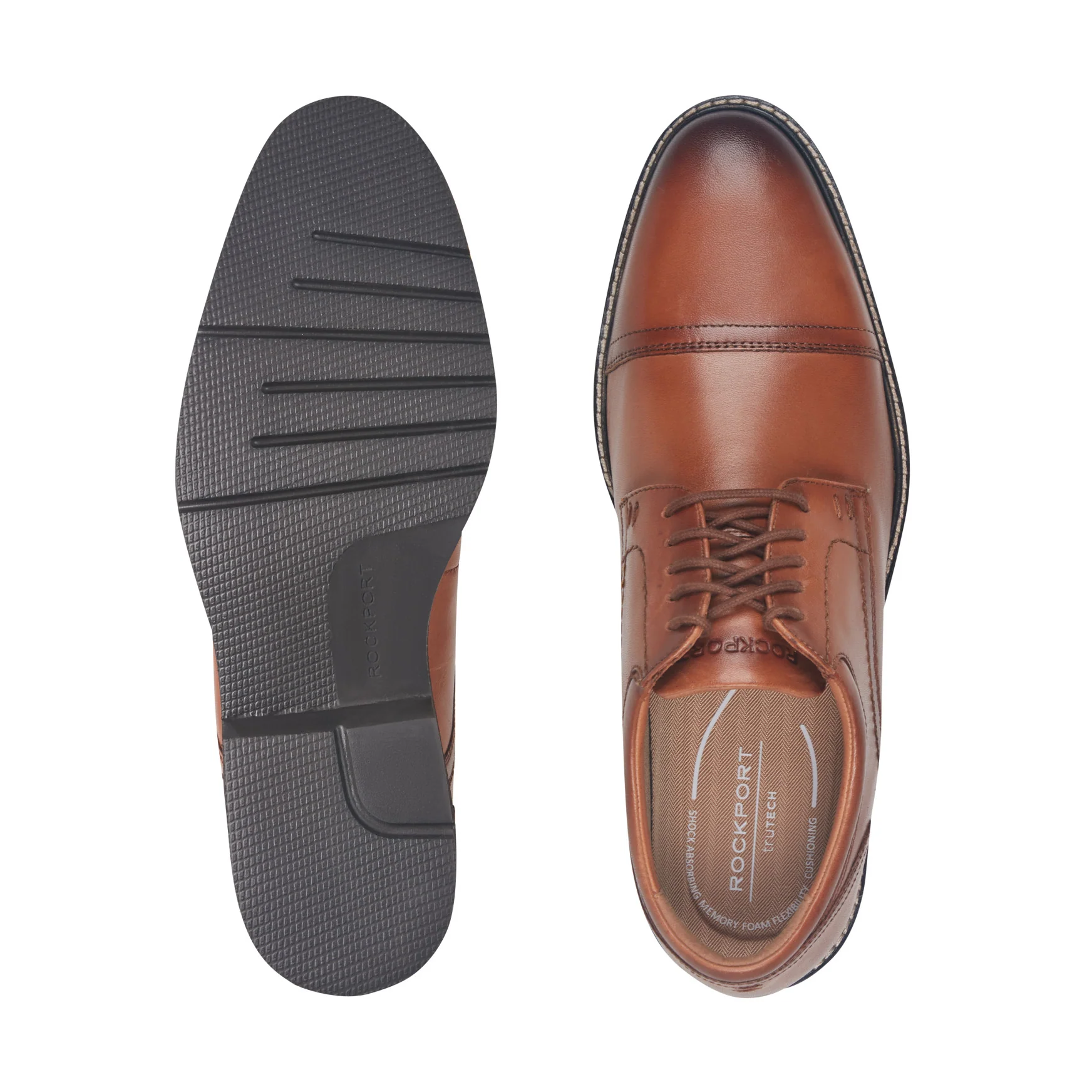 Men's Findlay Dress Lace-up Almond Toe Oxfords - Image 5