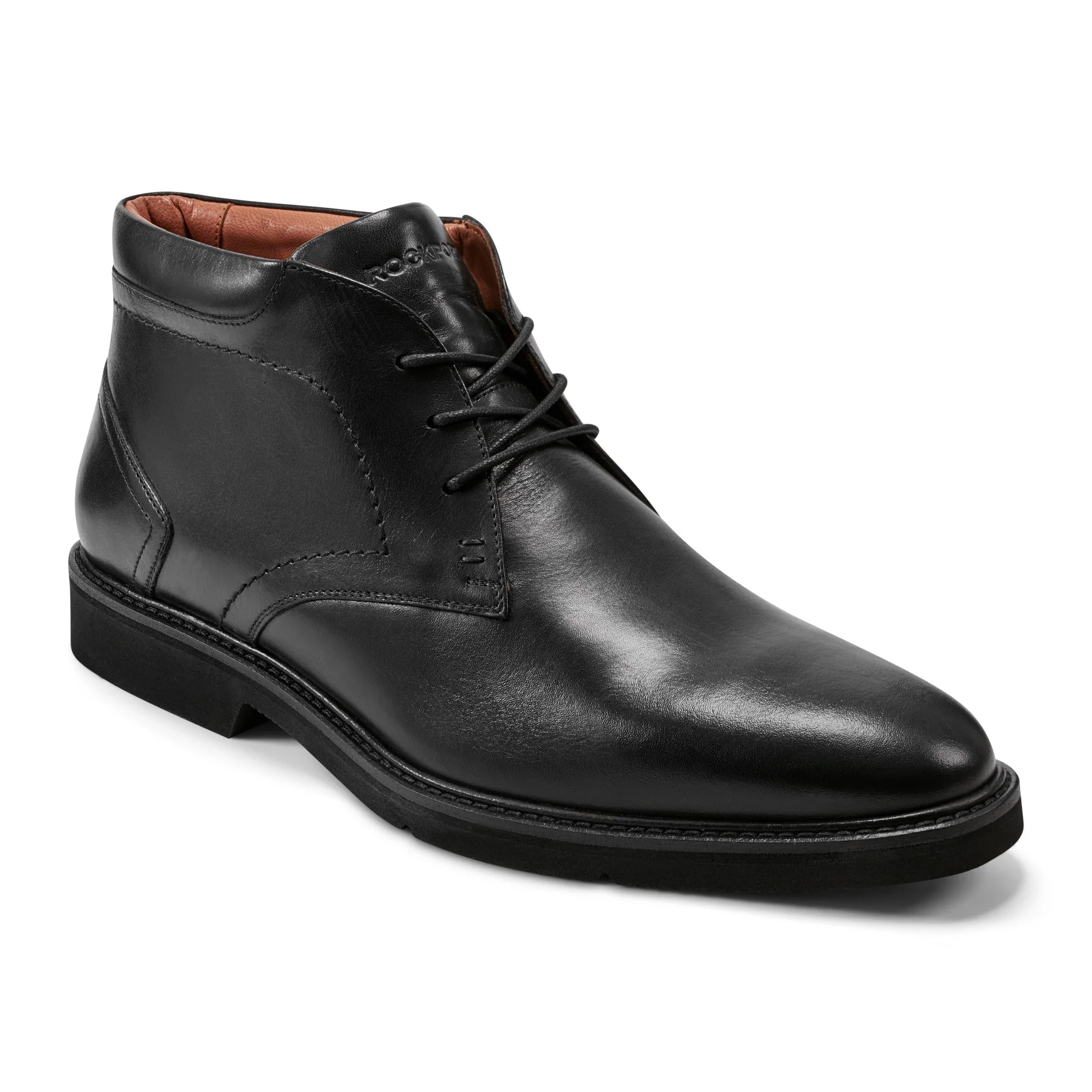 Men's Flynn Lace-up Almond Toe Casual Boots - Image 2