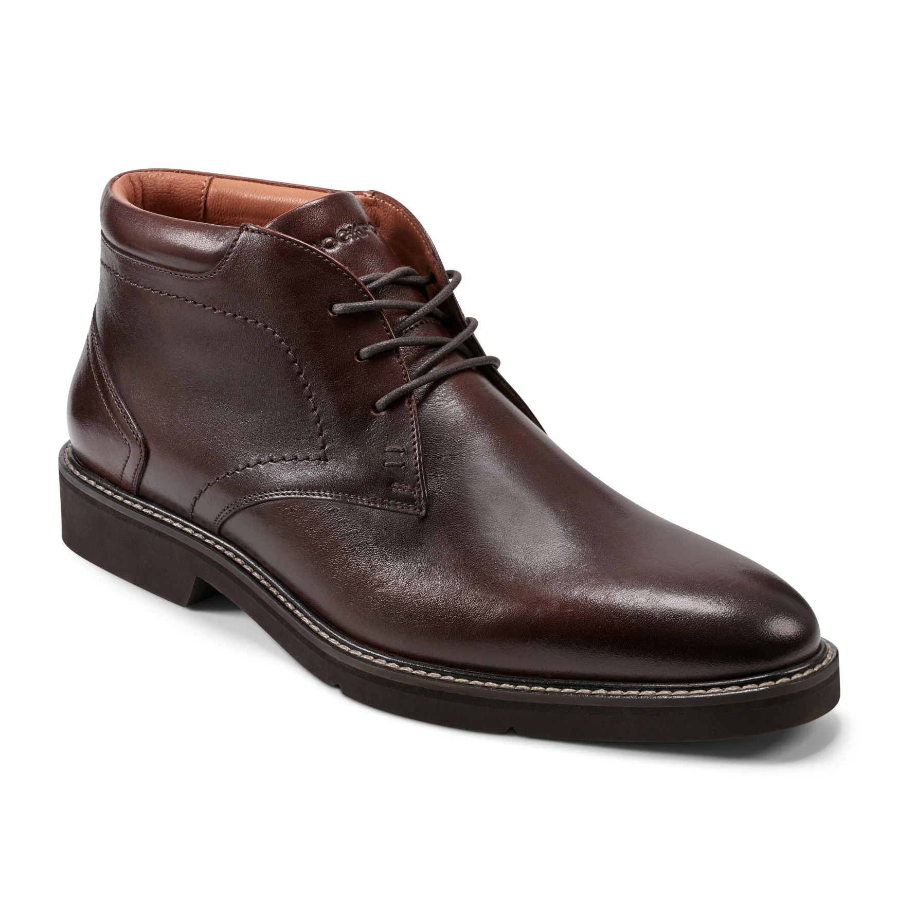 Men's Flynn Lace-up Almond Toe Casual Boots - Image 2
