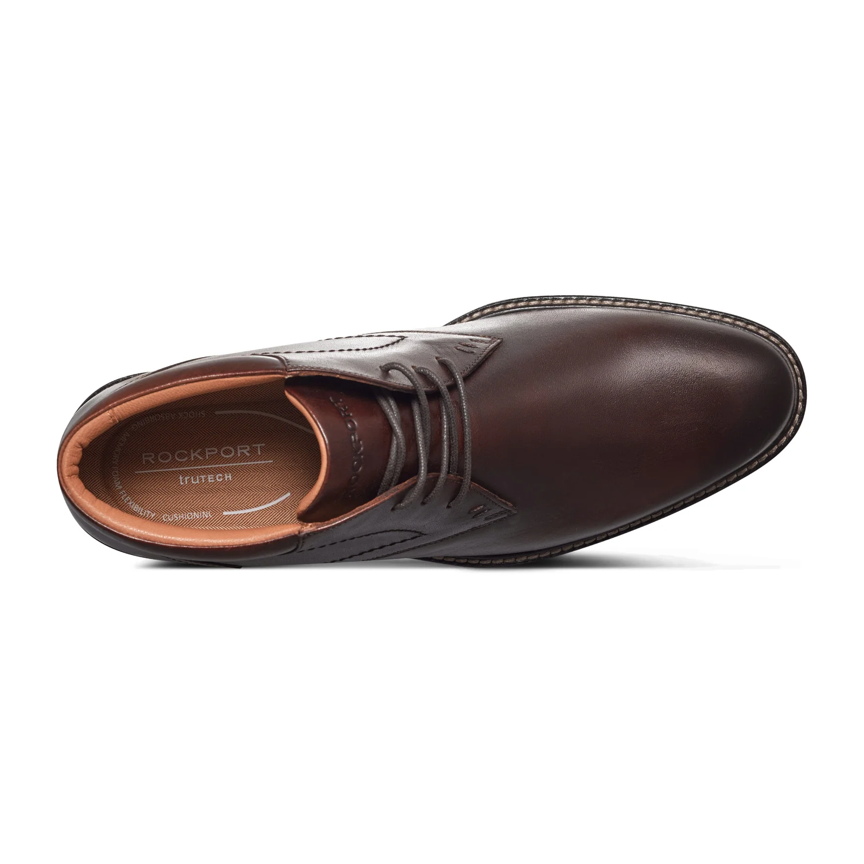Men's Flynn Lace-up Almond Toe Casual Boots - Image 4