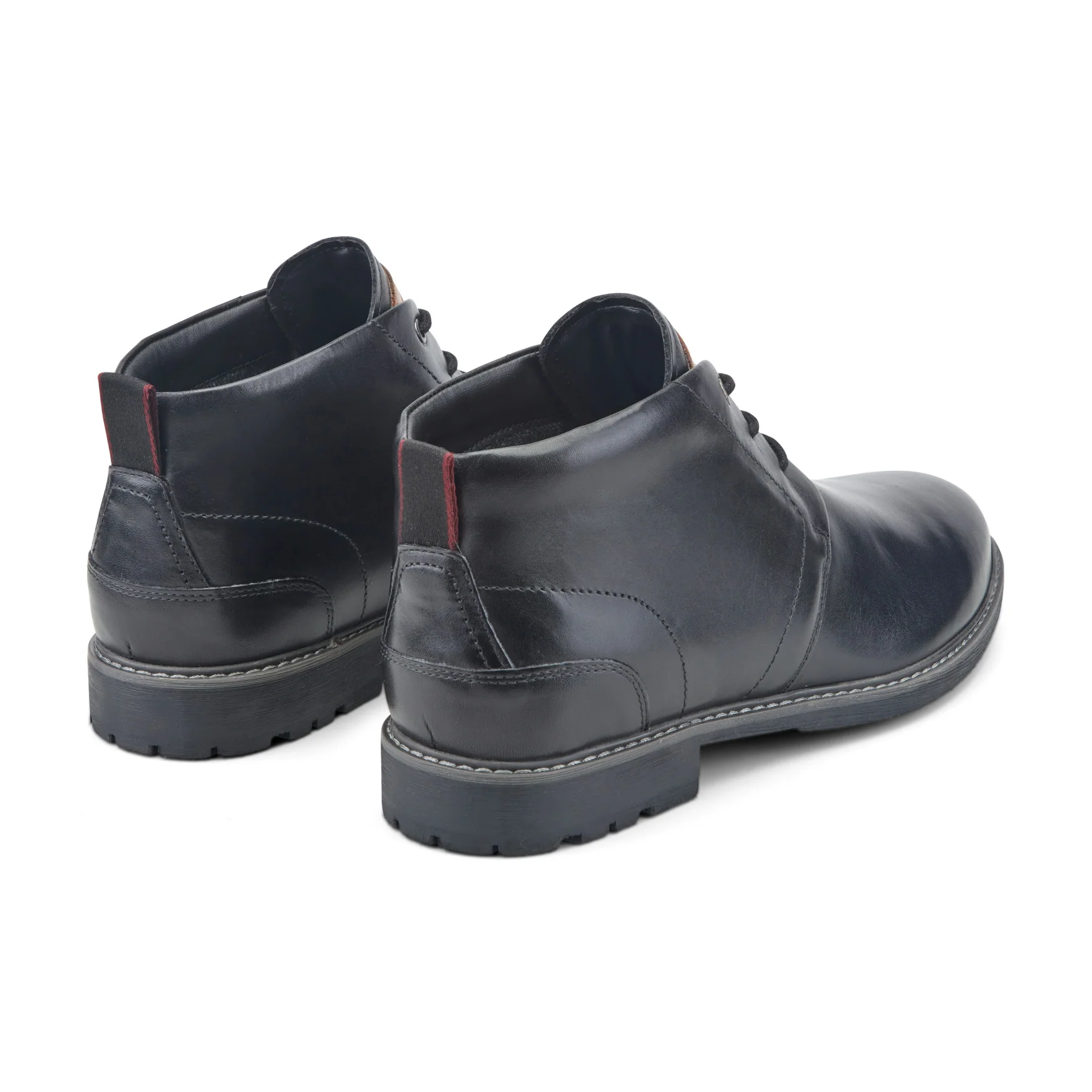 Men's Tolan Lace-Up Leather Chukka Boots - Image 3