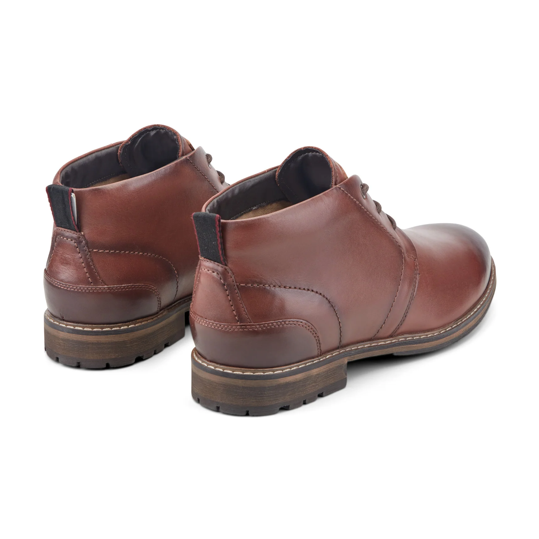 Men's Tolan Lace-Up Leather Chukka Boots - Image 3