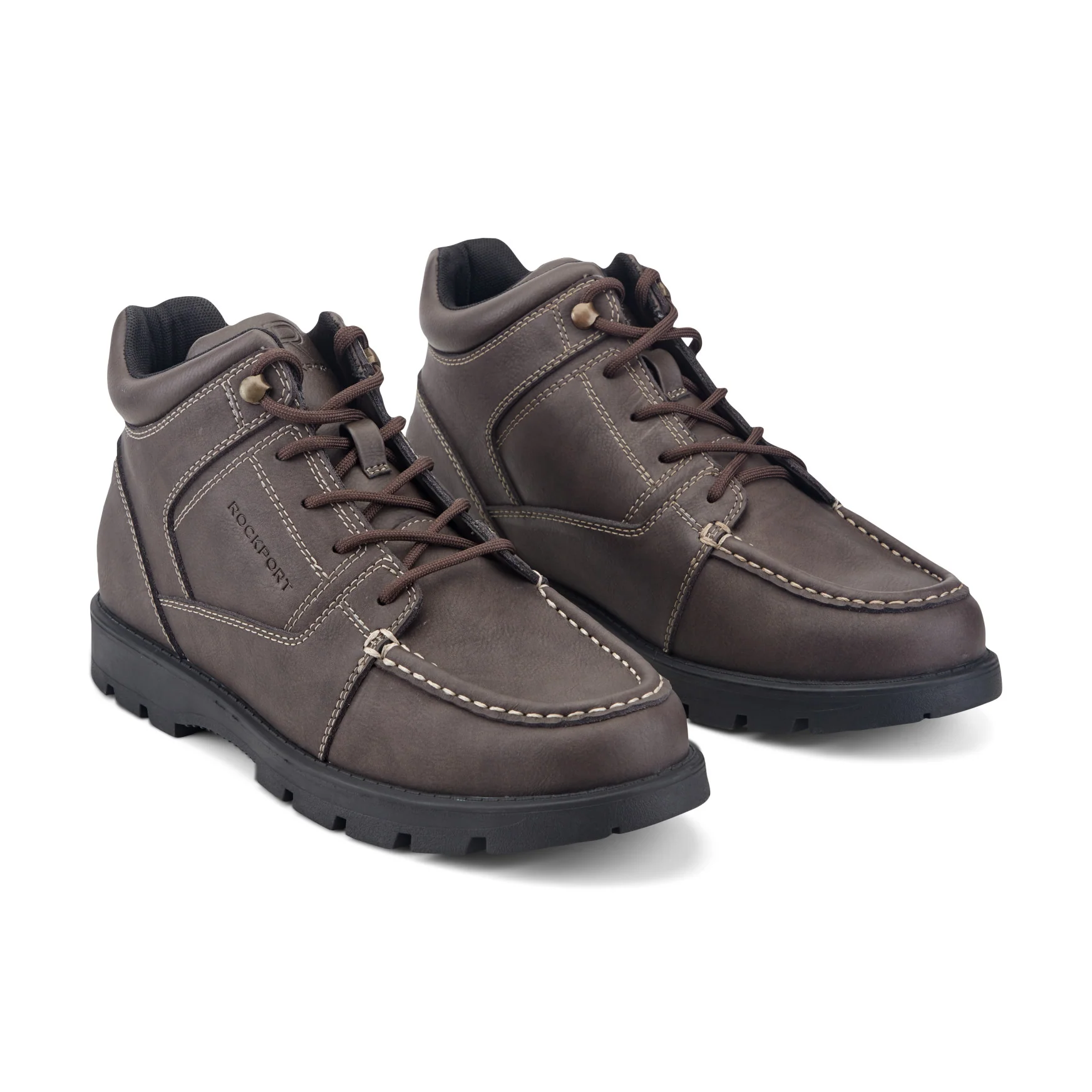 Men's Umber Waterproof Casual Moc Toe Trail Boots - Image 2