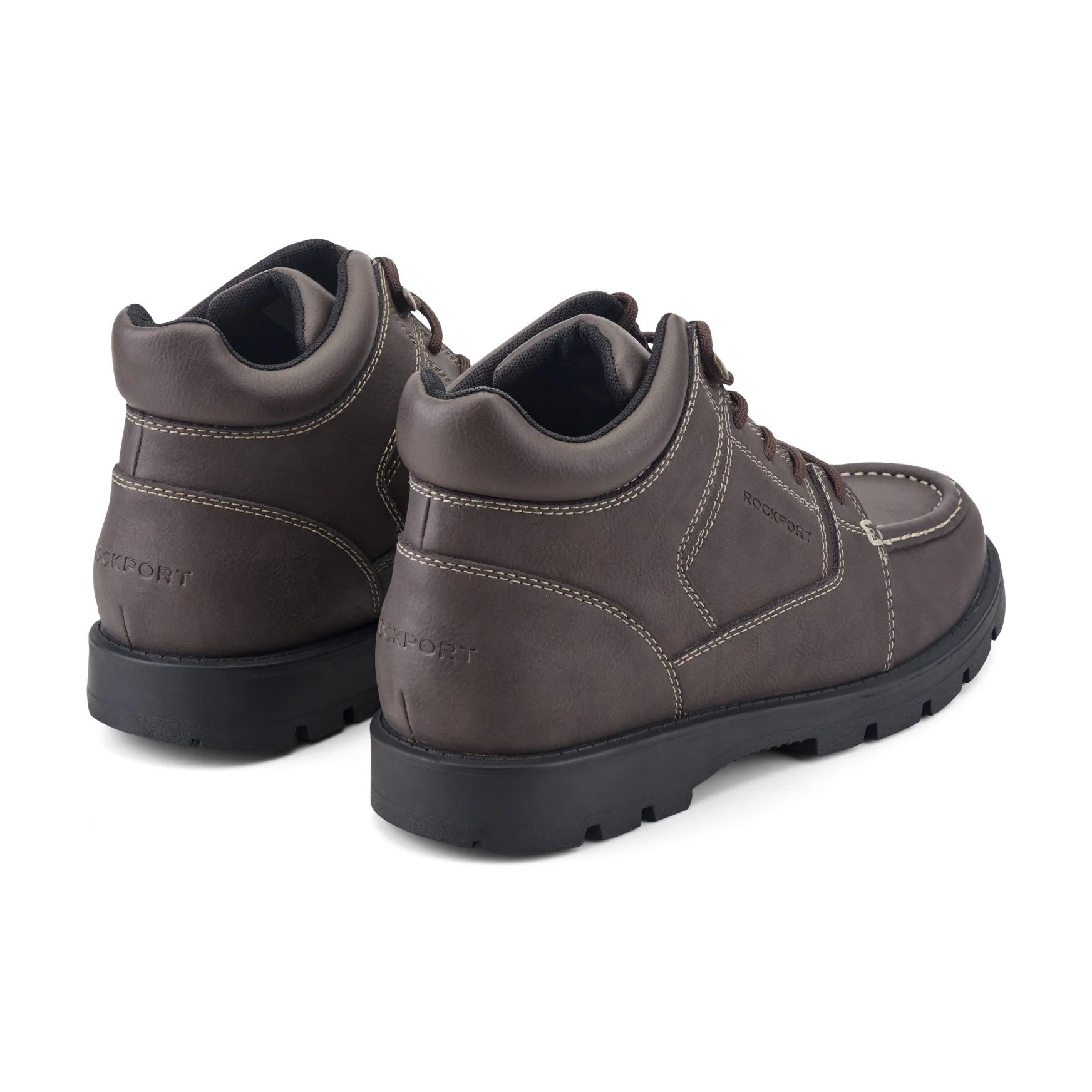 Men's Umber Waterproof Casual Moc Toe Trail Boots - Image 3