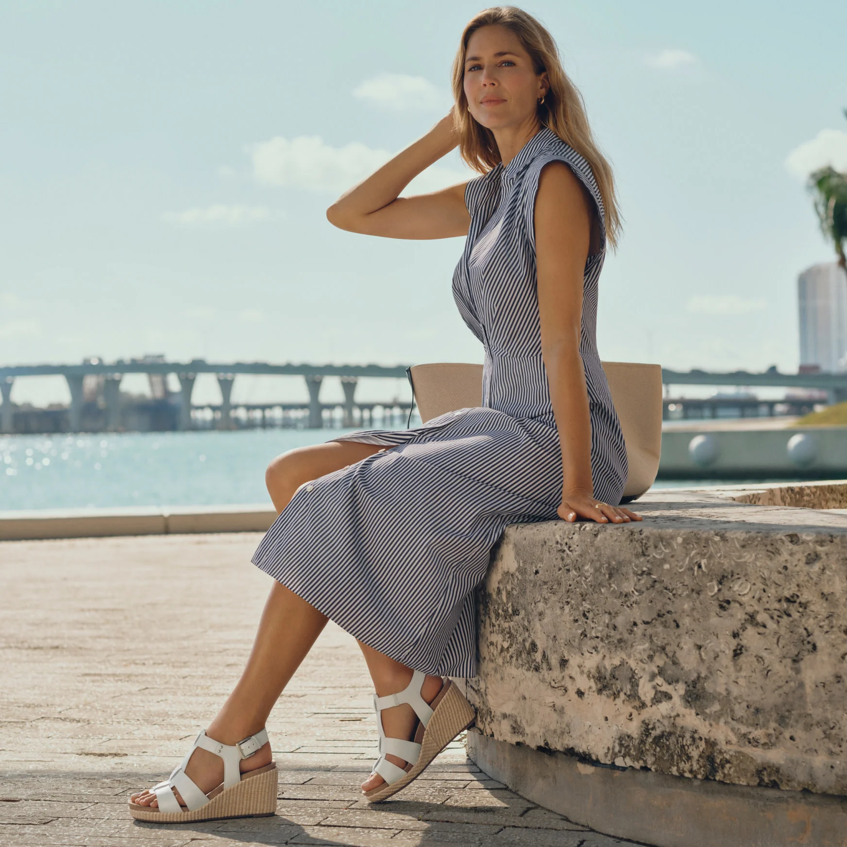 Women's Belle Casual Wedge Sandals - Image 6