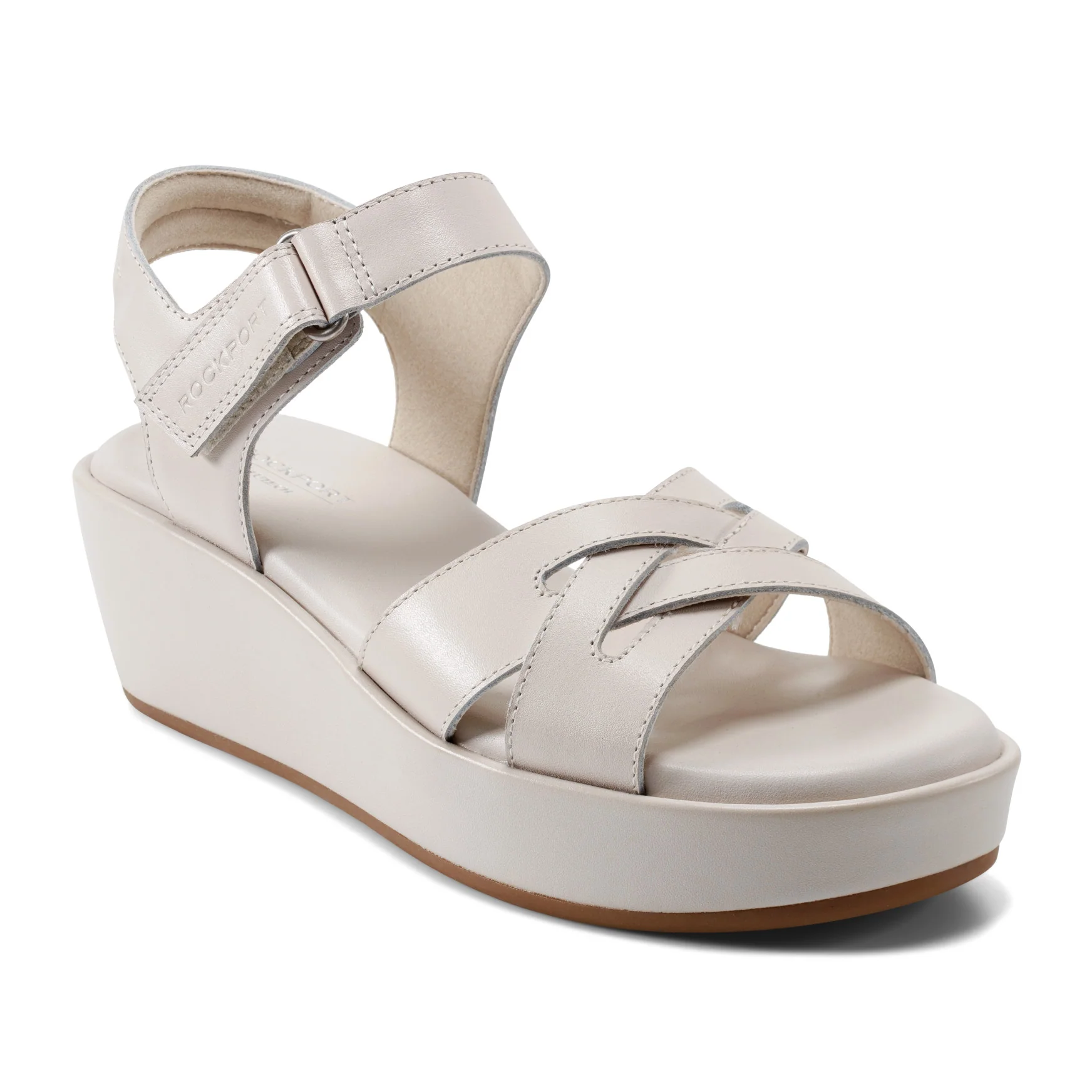 Women's Amira Strappy Open Toe Casual Wedge Sandals - Image 2