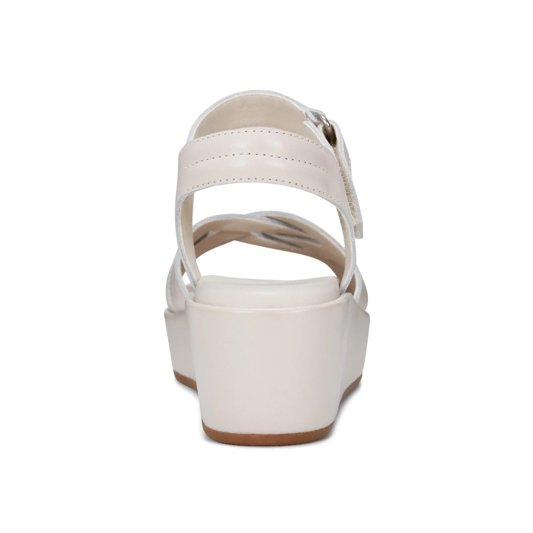 Women's Amira Strappy Open Toe Casual Wedge Sandals - Image 3