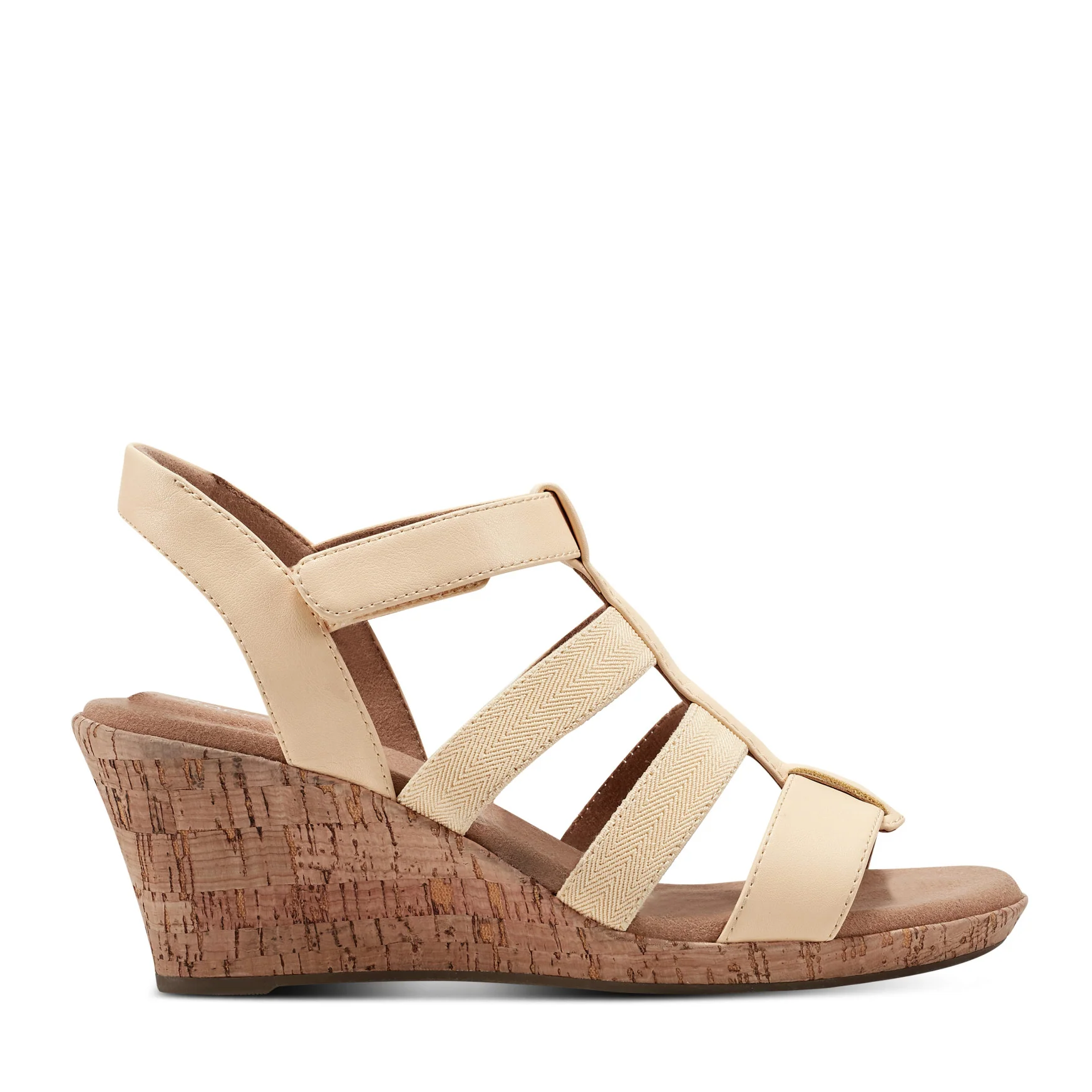 Women's Blanca Elastic T-Bar Sandal