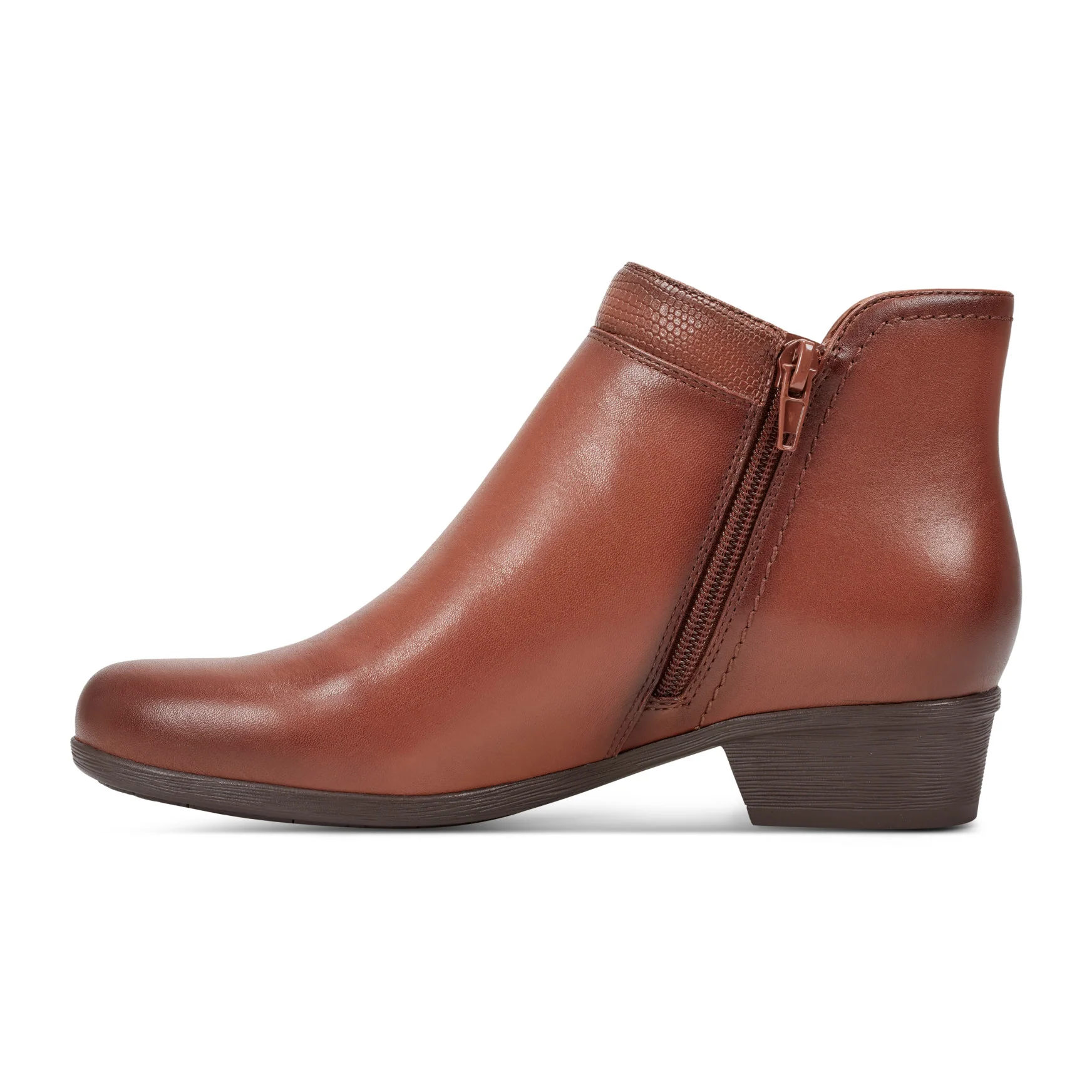 Women's Carly Side Zip Casual Ankle Booties - Image 6